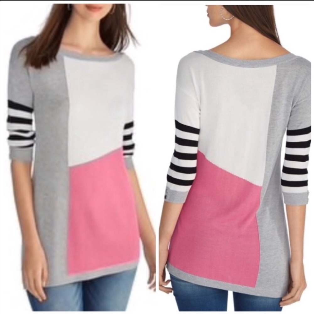 🆕 NEW WHBM Asymmetrical Tunic Sweater